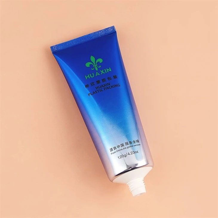 120g Aluminum Plastic Skincare Cream Container Tube