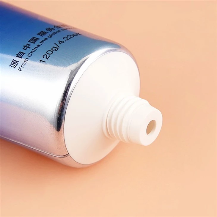 120g Aluminum Plastic Skincare Cream Container Tube