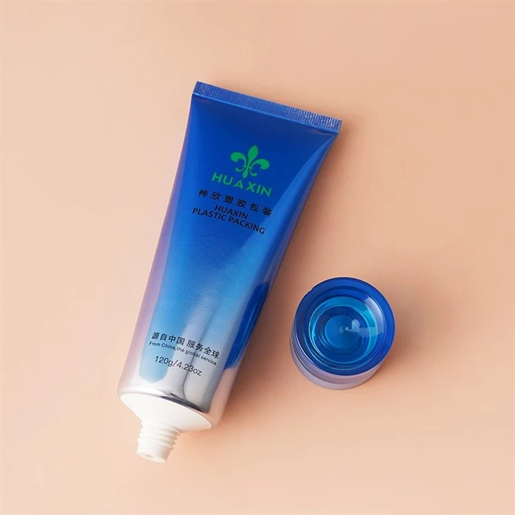 120g Aluminum Plastic Skincare Cream Container Tube