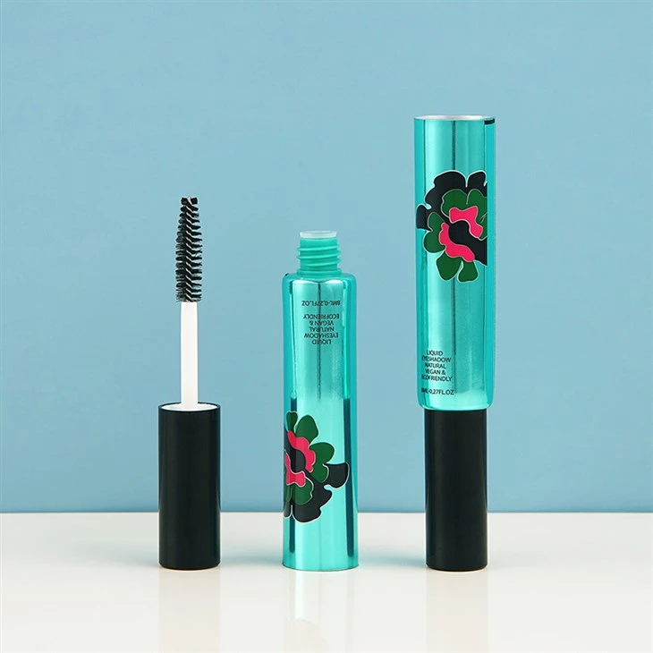 Mascara Cream Packaging Tube With Brush Applicator