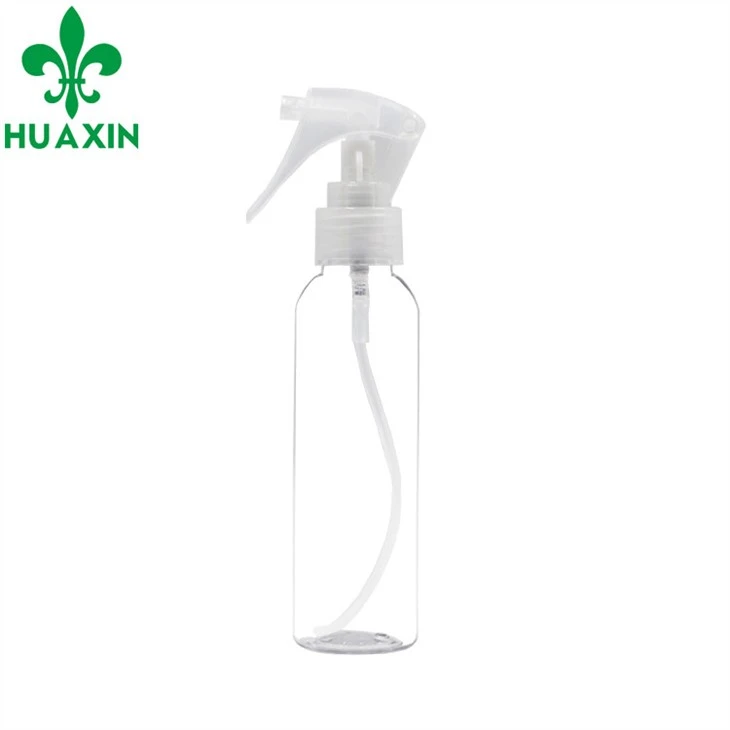 Clear Pet Plastic Pump Bottle