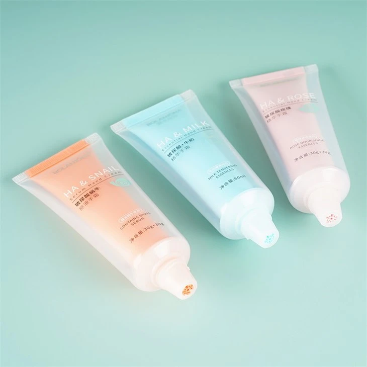 60g Skincare Lotion Cream Container Packaging 2 In 1 Dual Chamber Tube Packaging